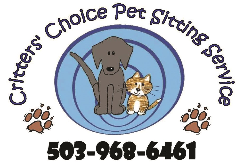 Logo for Critter's Choice Pet Sitting Service