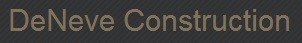 DeNeve Construction logo