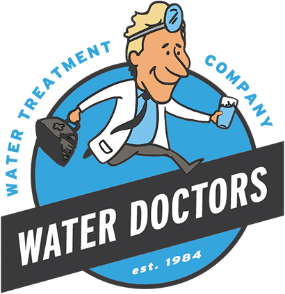 Logo for Water Doctors Water Treatment Company
