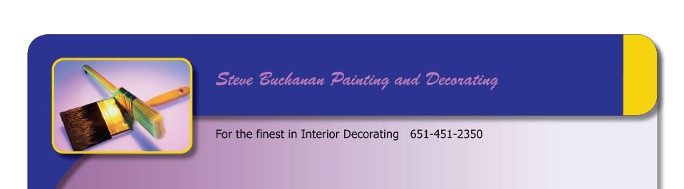 Logo for Steve Buchanan Painting & Decorating LLC