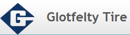 Logo for Glotfelty Tire Center