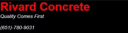 Logo for John Rivard Cement Contracting LLC