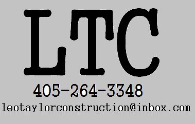 Logo for Leo L Taylor Construction