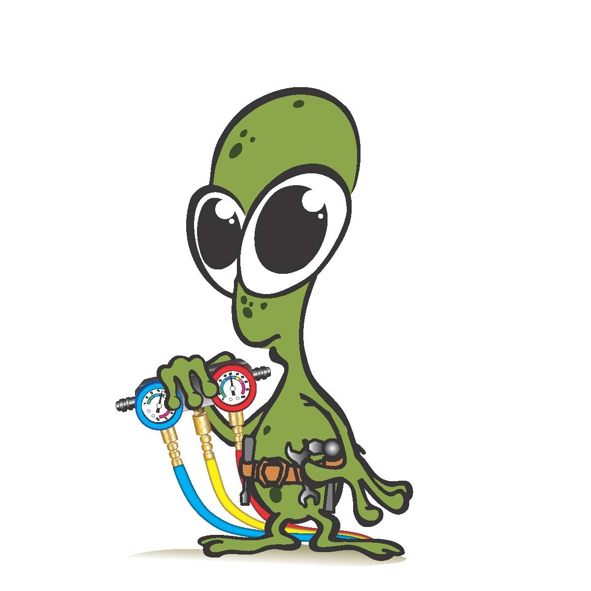 Logo for Alien Air Conditioning