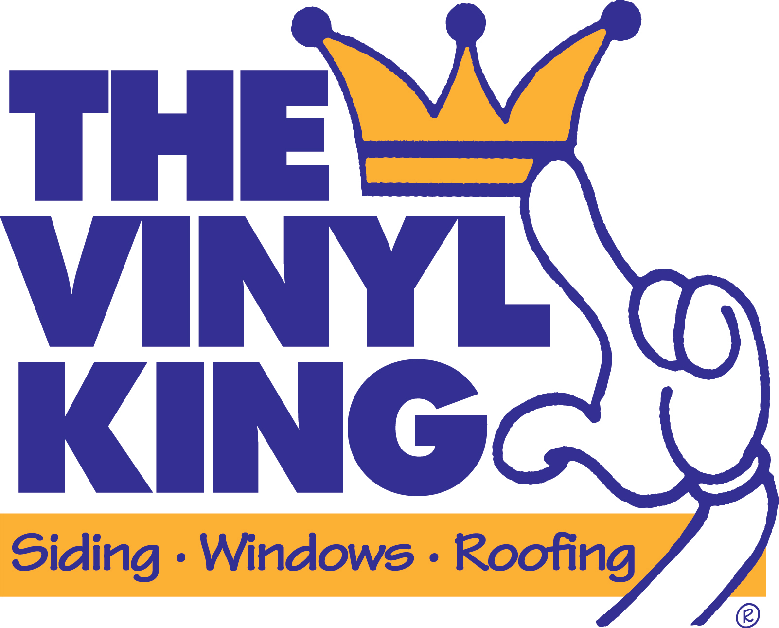 Logo for The Vinyl King