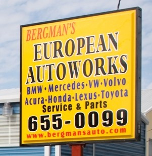 Logo for Bergmans European Autoworks
