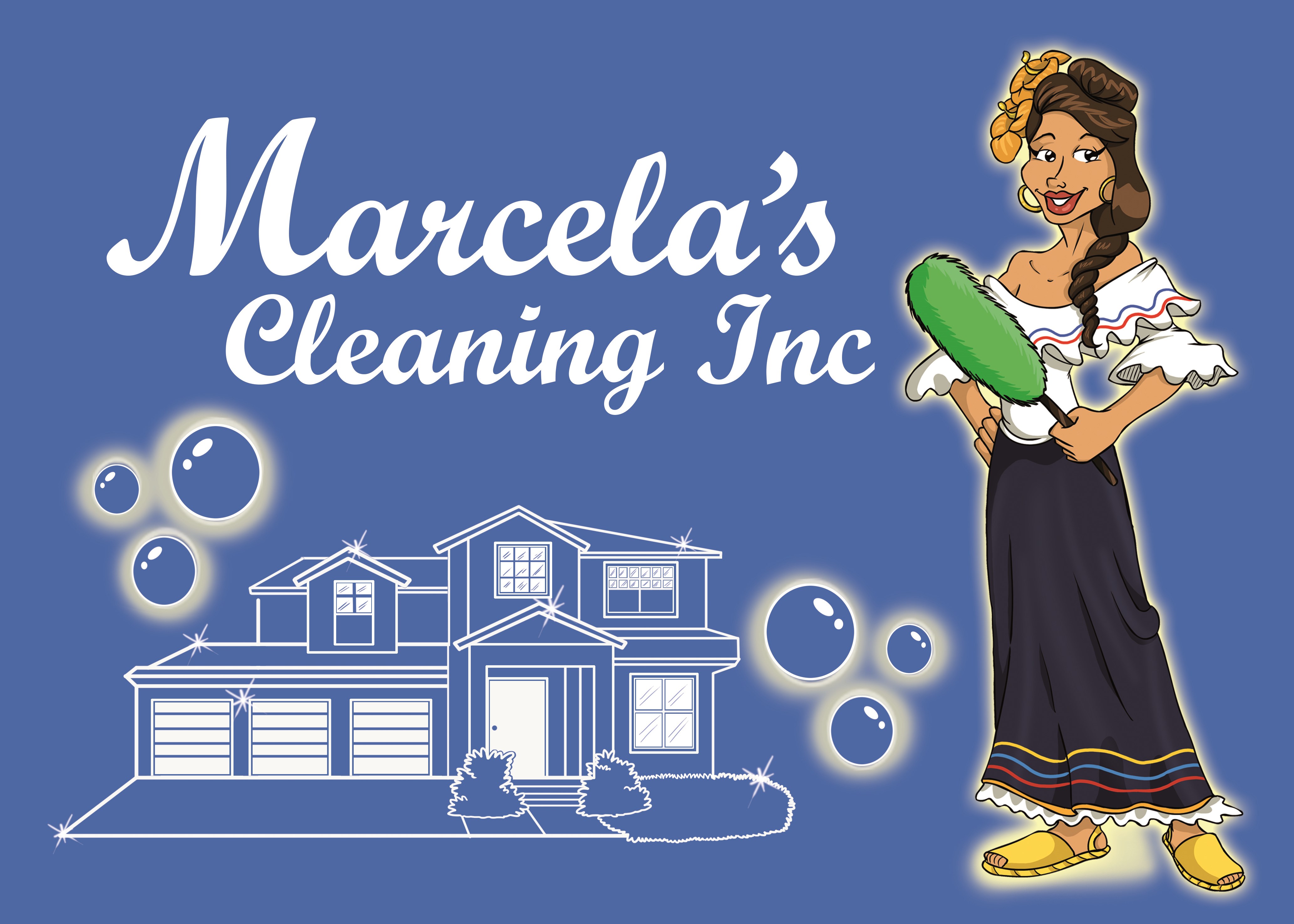 Logo for Marcela's Cleaning