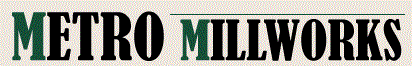 Logo for Metro Millworks & Remodeling