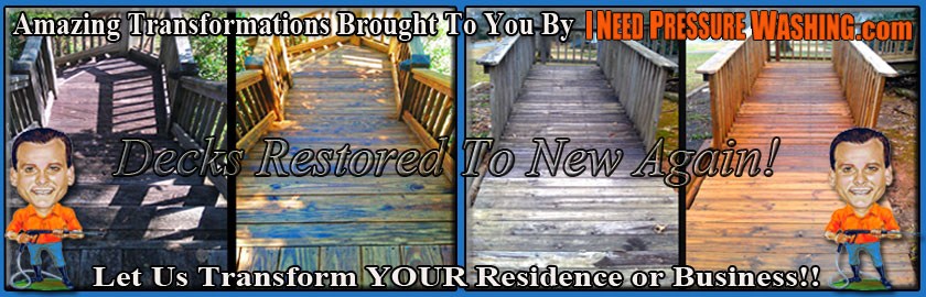 Logo for I Need Pressure Washing. com