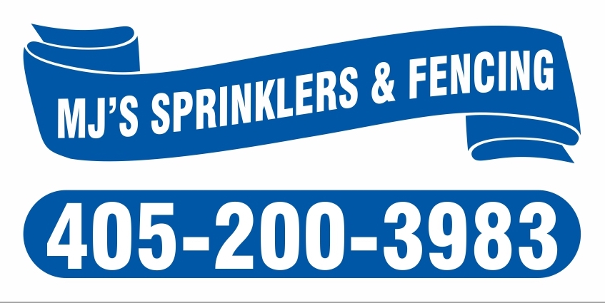MJ's Sprinklers & Fencing logo