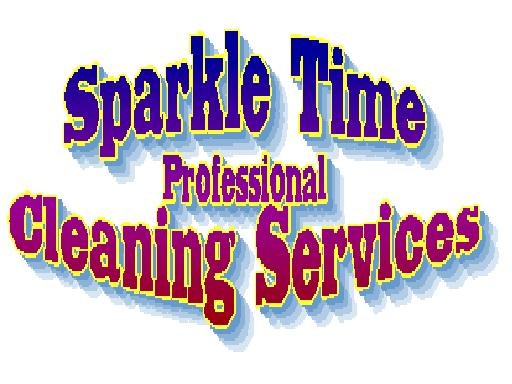 Logo for Sparkle Time Professional Cleaning Services