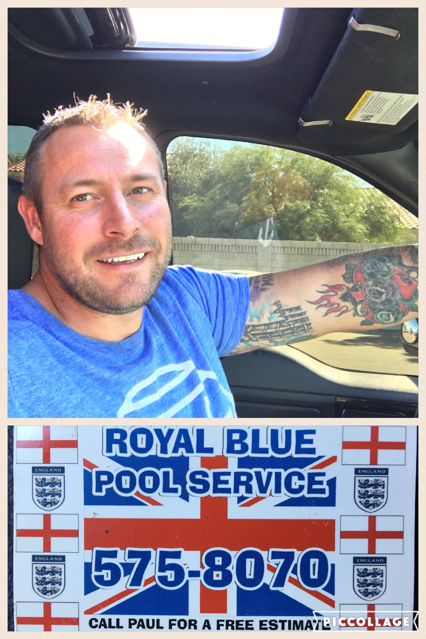 Logo for Royal Blue Pools