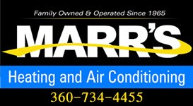Marr's Heating and Air Conditioning logo