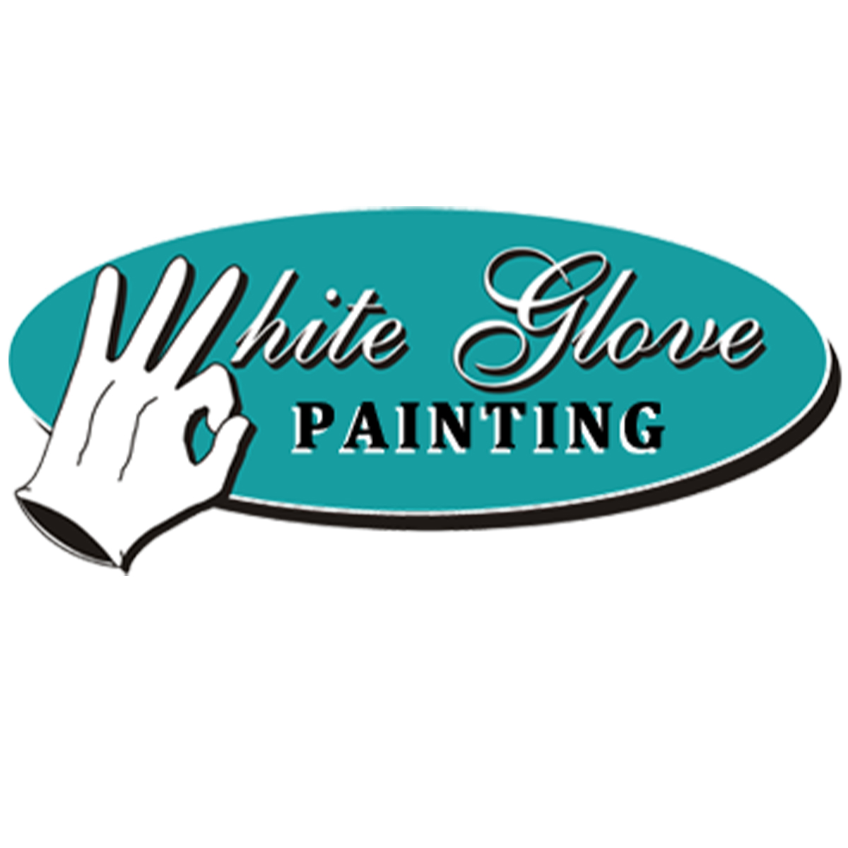 Logo for White Glove Painting and Sons