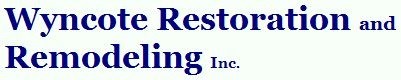Logo for Wyncote Restoration and Remodeling
