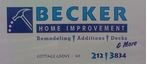 Logo for Becker Home Improvement Inc.