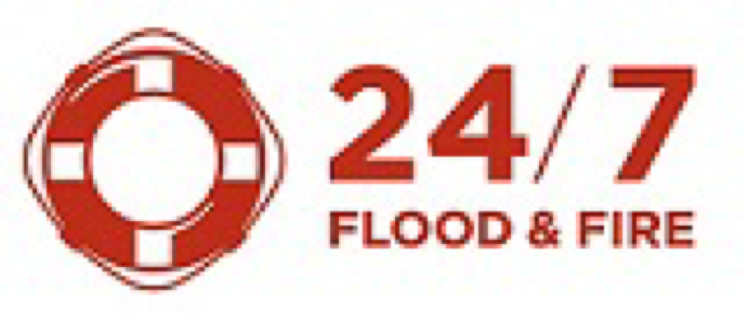 Logo for 24/7 Flood & Fire