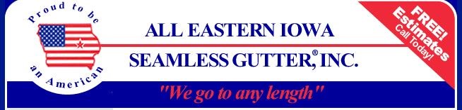 Logo for All Eastern Iowa Seamless Gutter Inc