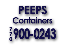 Logo for Peeps Containers LLC