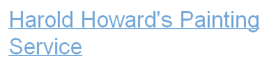 Logo for Harold Howard's Painting Service