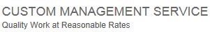 Custom Management Service logo