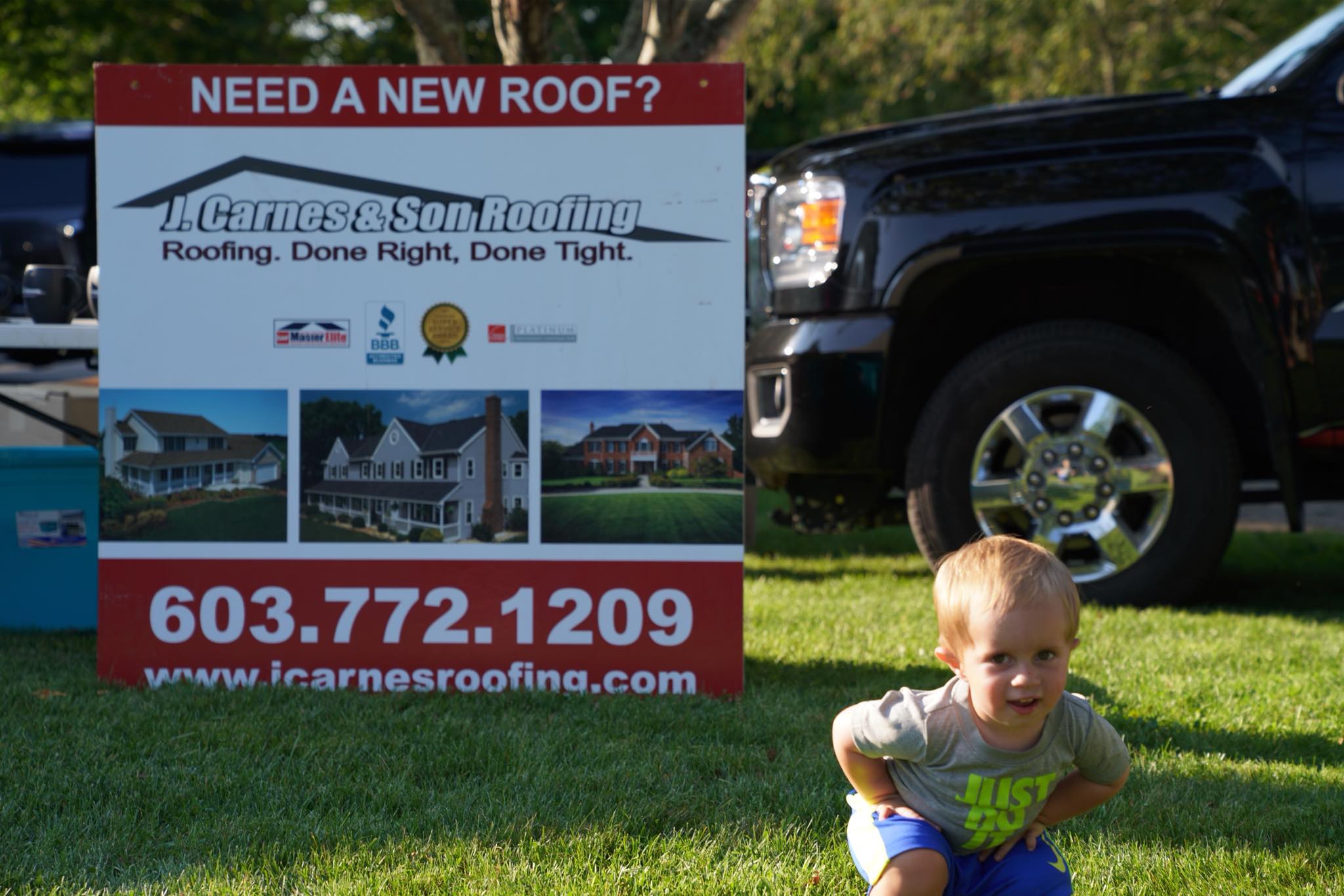 Logo for J Carnes & Son Roofing