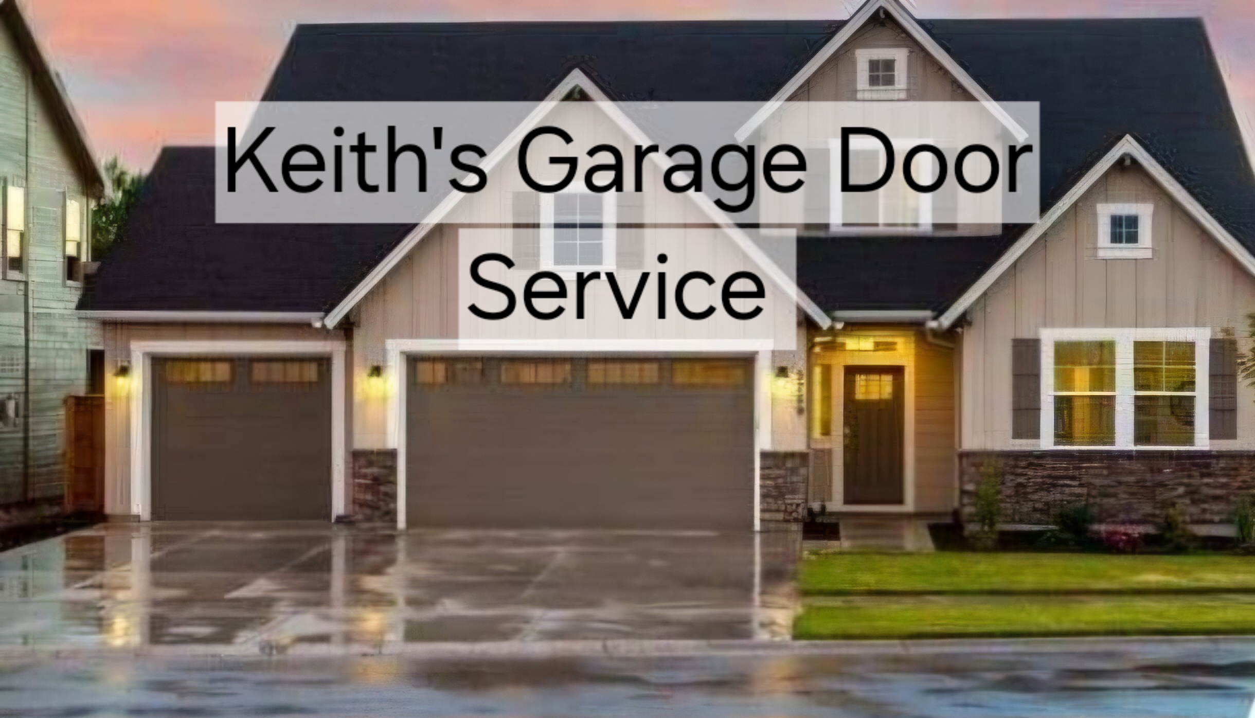 Logo for Keith's Door Service