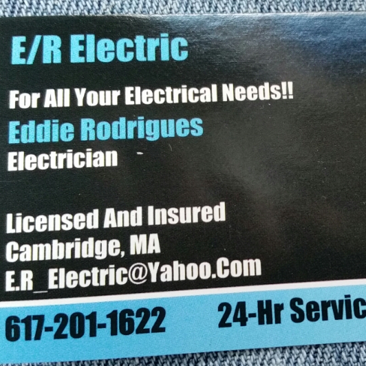 E R Electric logo