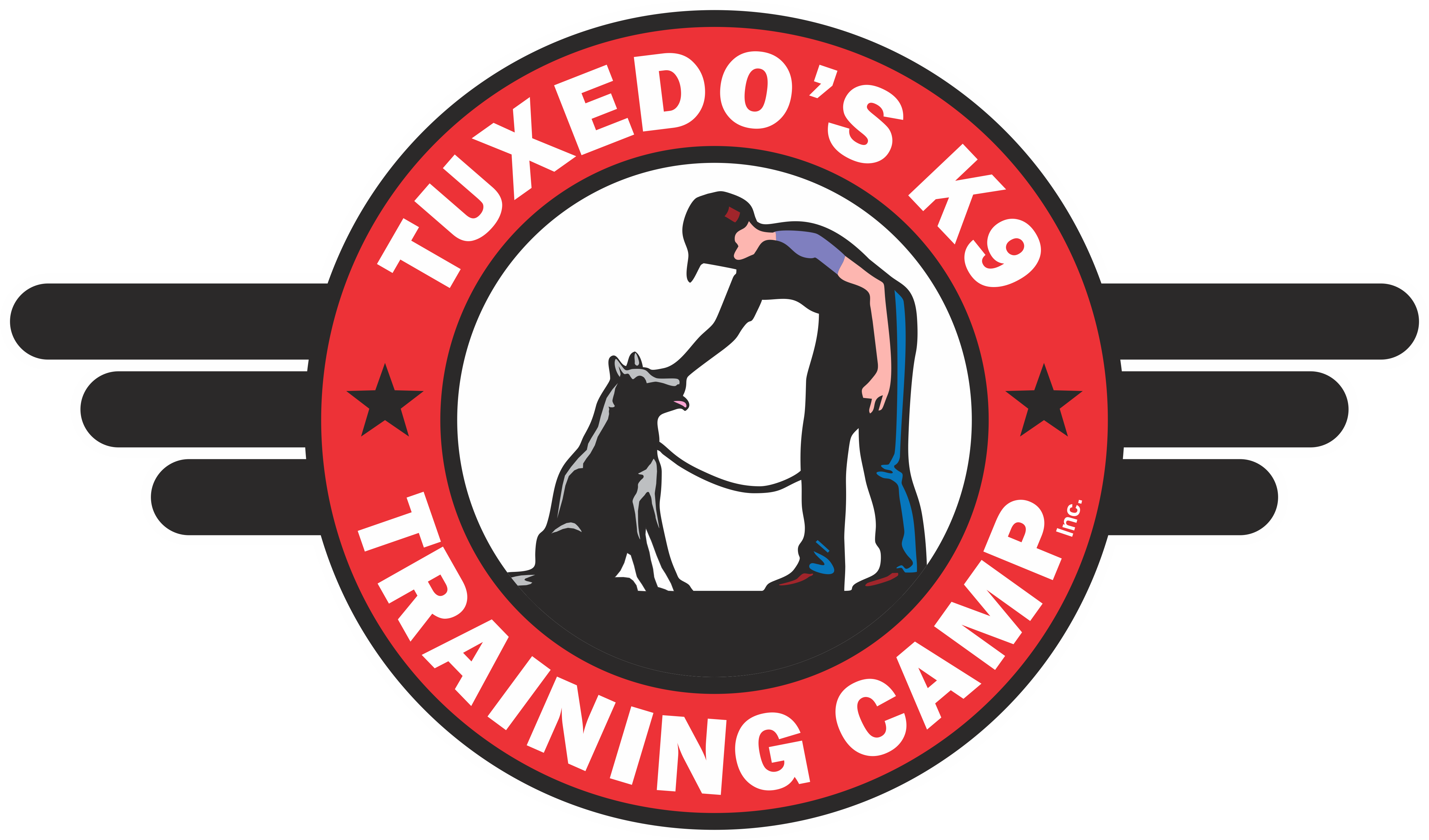 Logo for Tuxedo's K9 Training Camp