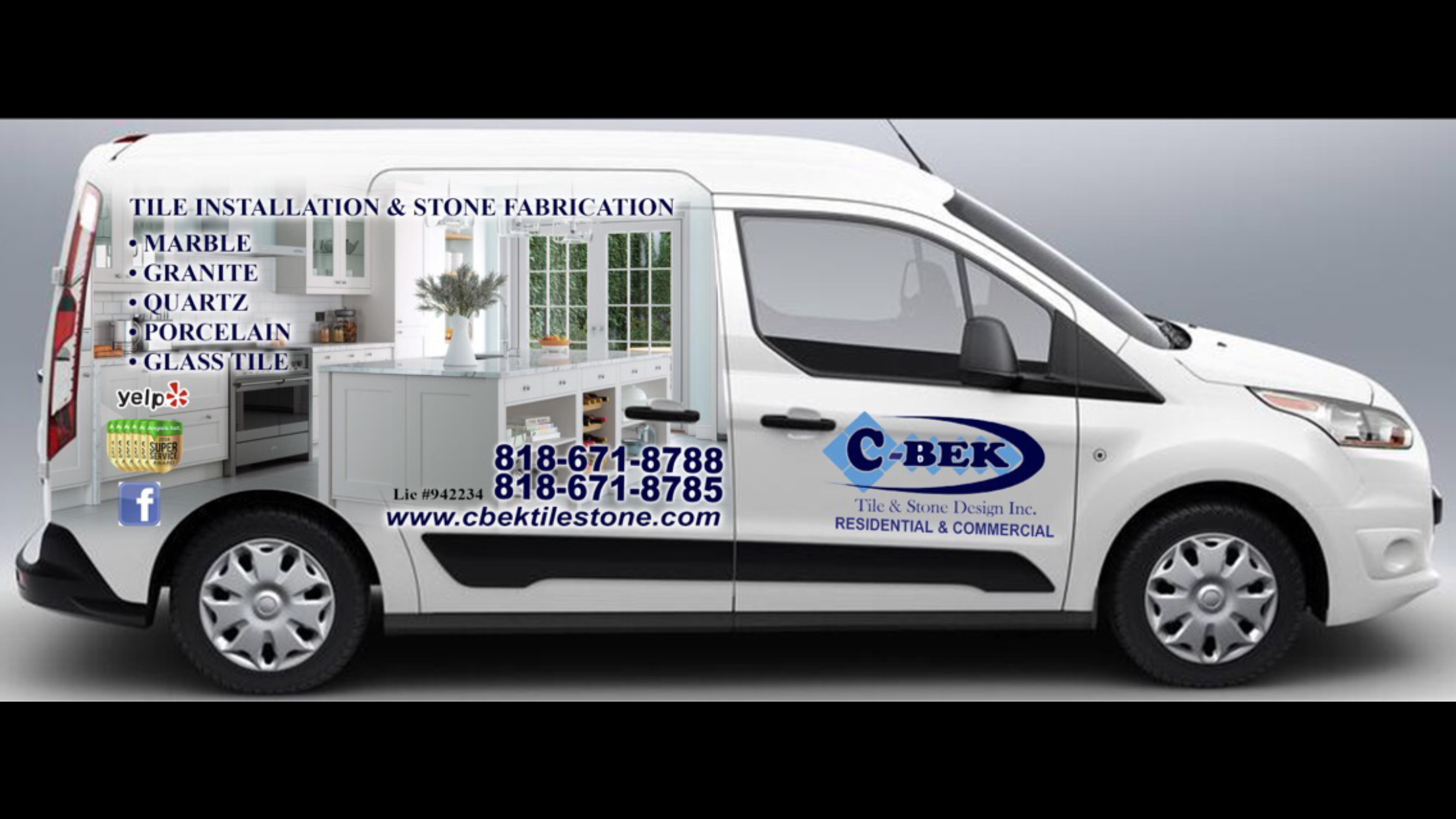 Logo for C-Bek Tile & Stone Design Inc