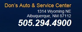 Logo for Don's Auto & Service Center