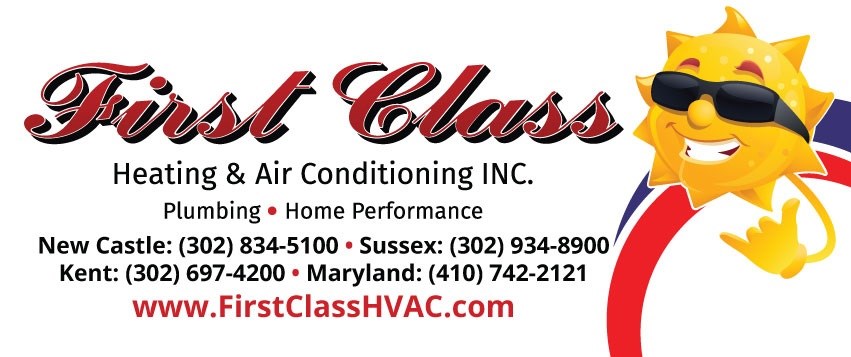 First Class Heating, Air Conditioning, Plumbing, I logo