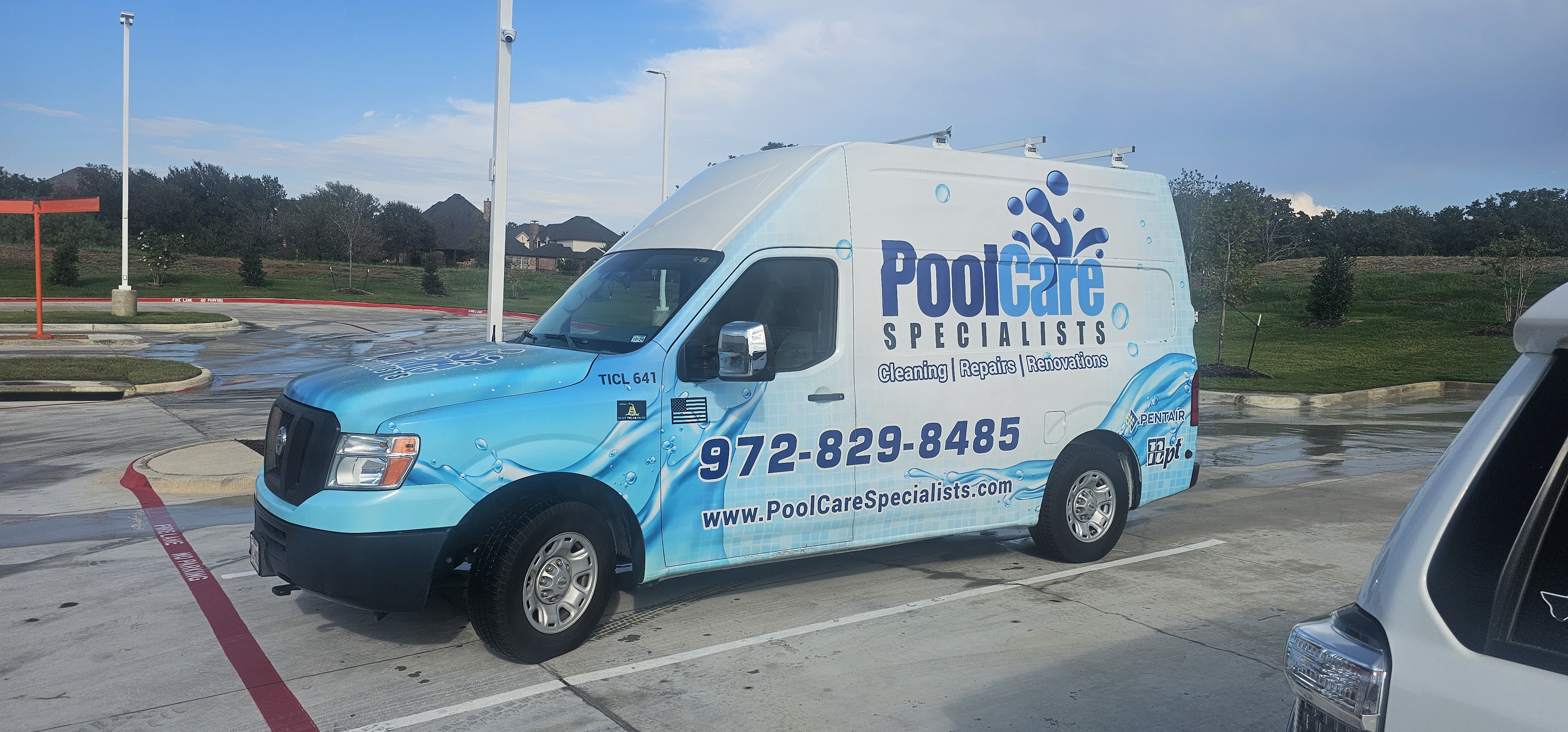 Logo for Pool Care Specialists