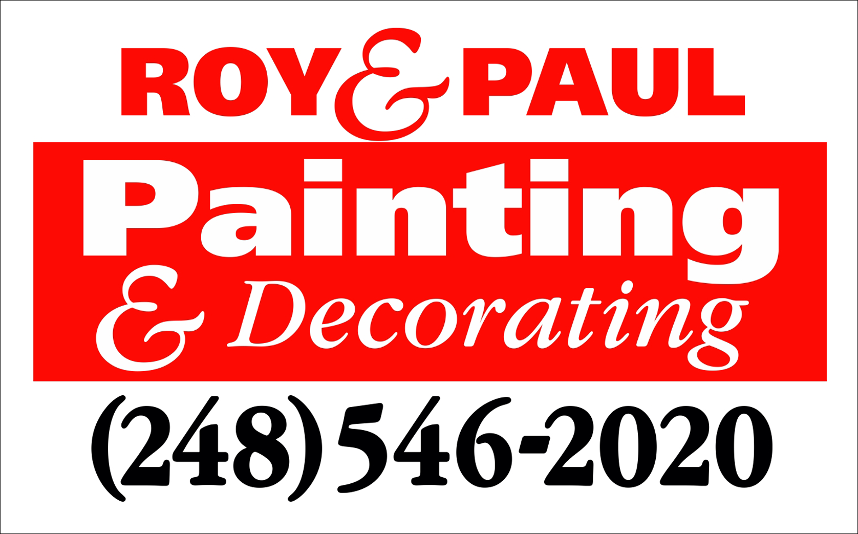 Logo for Roy & Paul Painting & Decorating