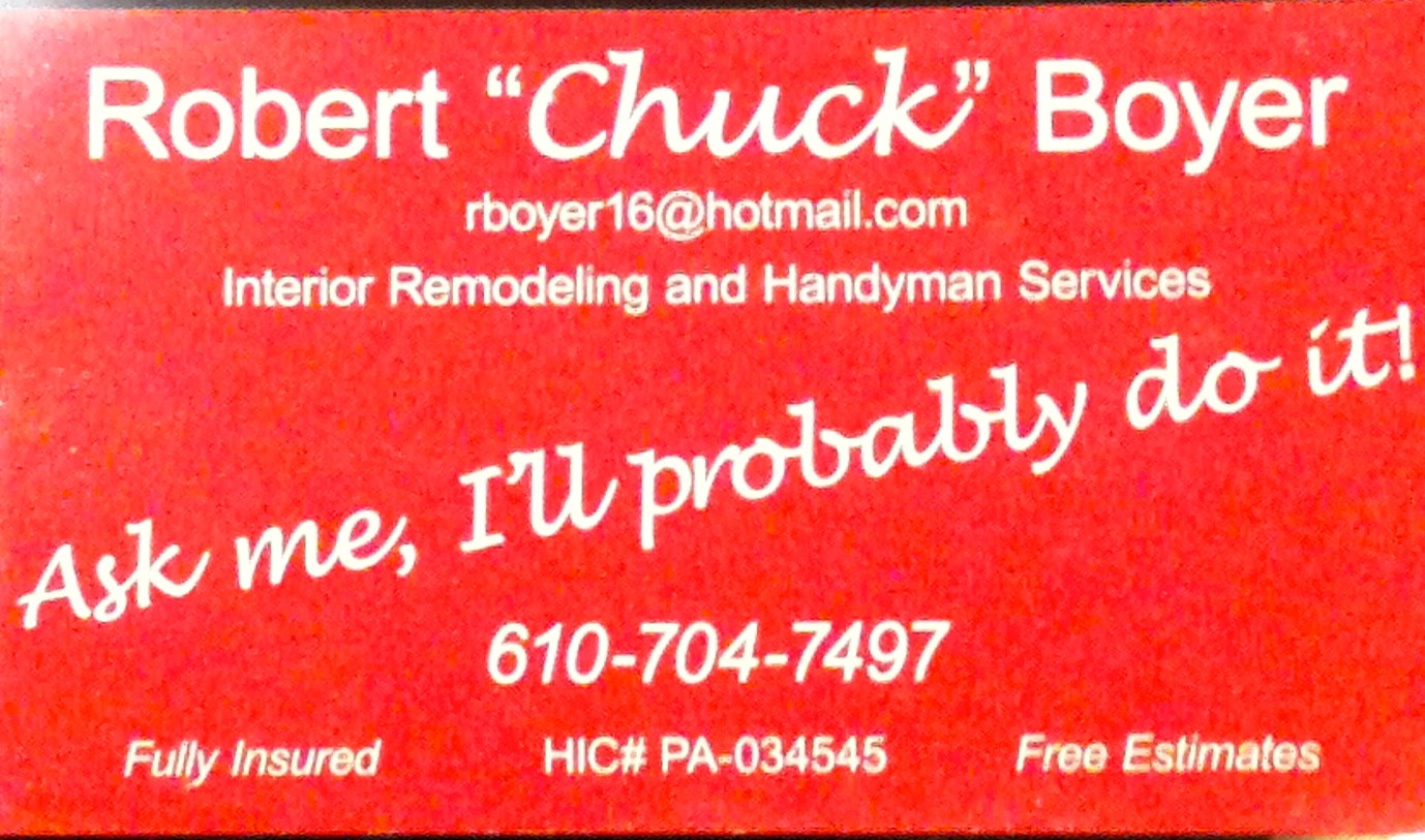 Logo for Robert Chuck Boyer Remodeling