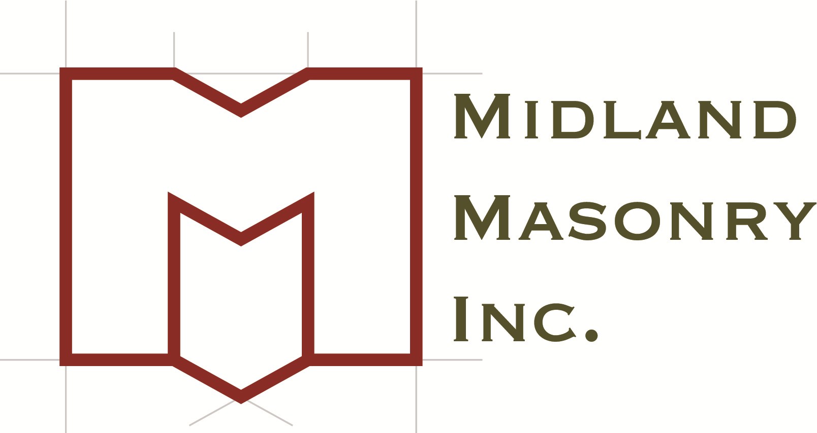 Logo for Midland Masonry Inc
