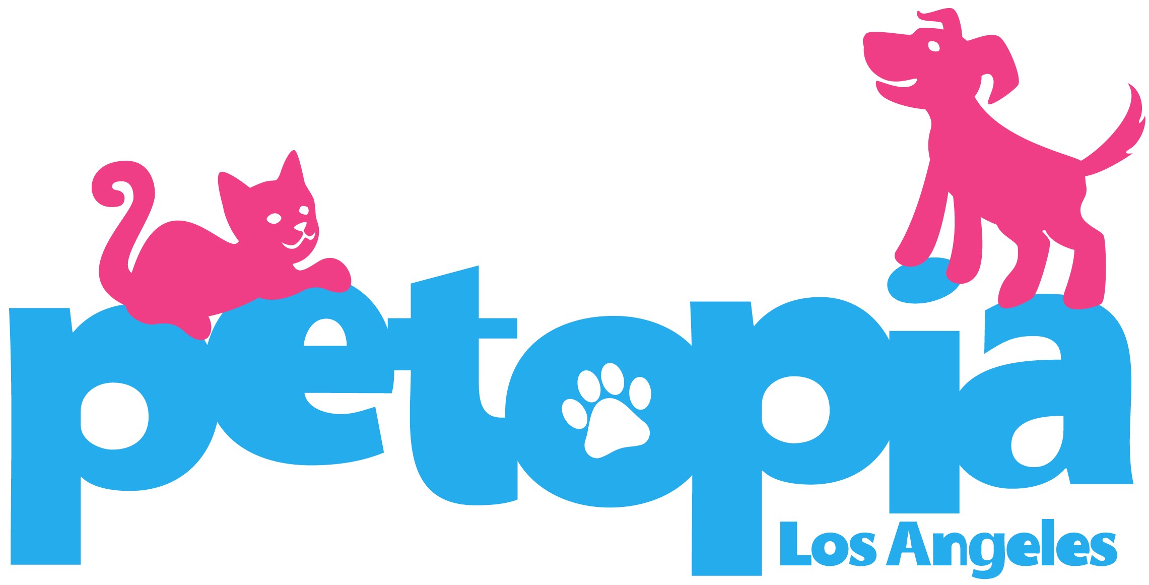 Logo for Petopia-LA Pet Sitting