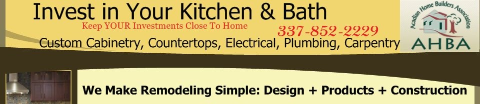 Invest In Your Kitchen & Bath, TDG Construction logo