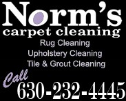 Logo for Norm's Carpet Cleaning