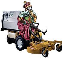 Logo for King's Lawn Care Service