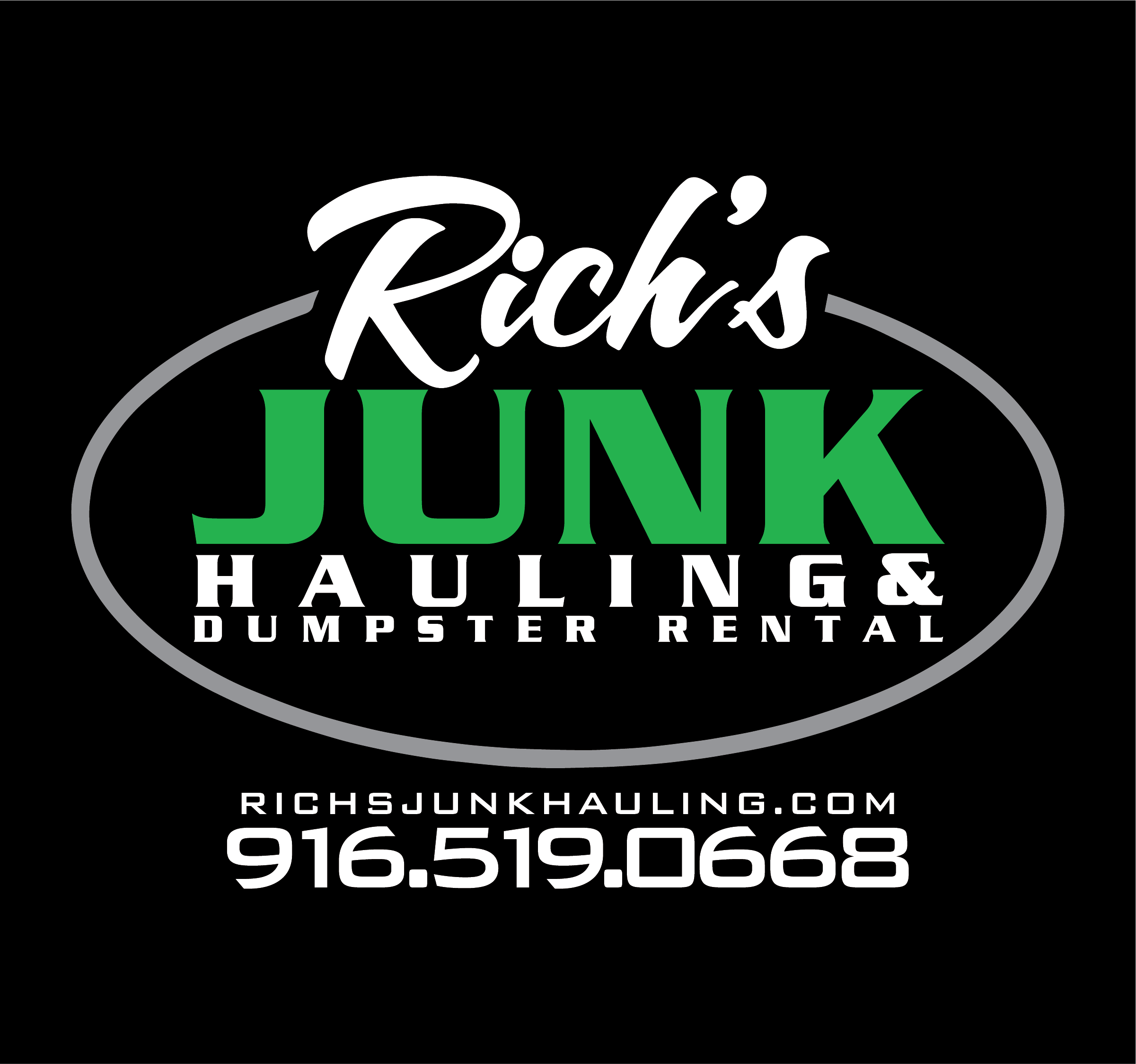 Rich's Hauling & Yard Cleanup logo