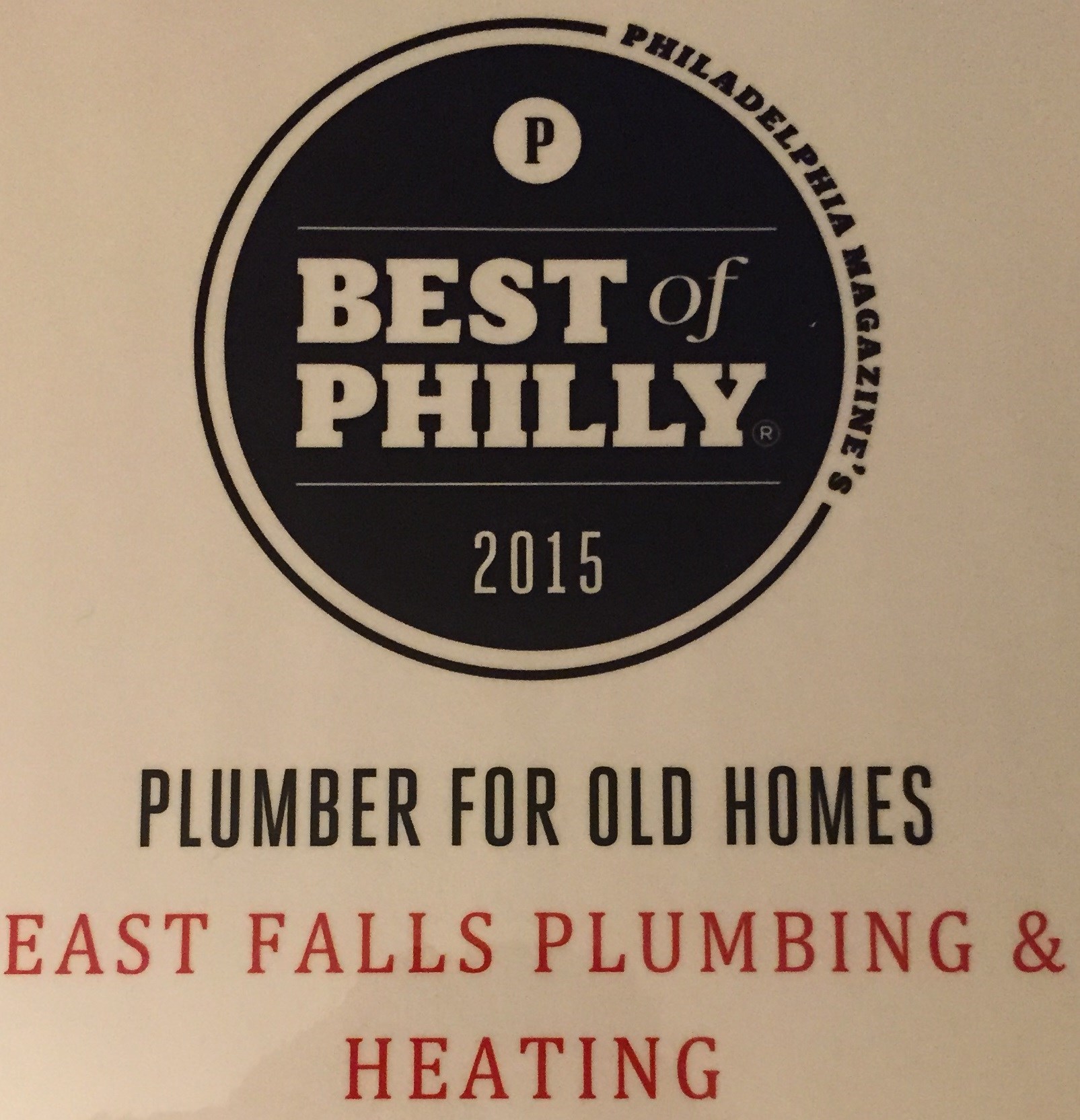 Logo for East Falls Plumbing & Heating LLC
