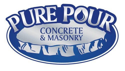 Logo for PurePour Concrete & Masonry LLC