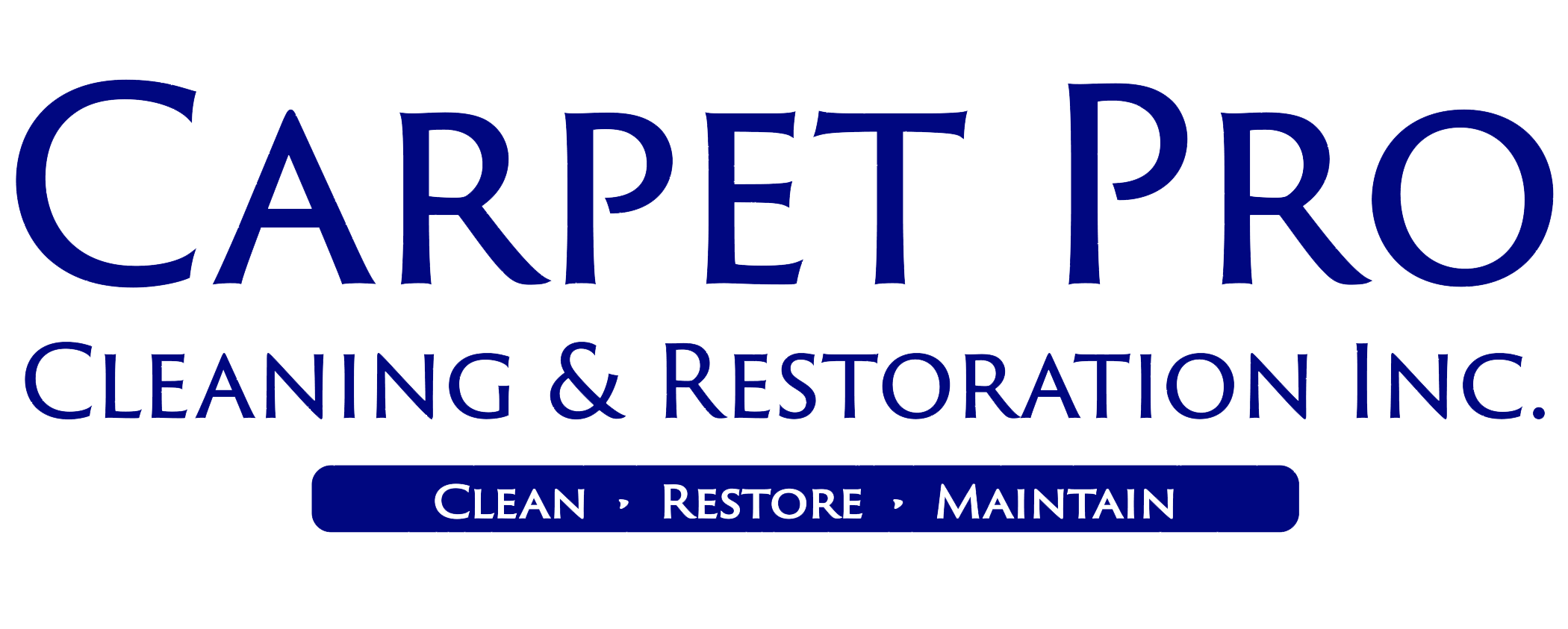 Logo for Carpet Pro Cleaning & Restoration, Inc.