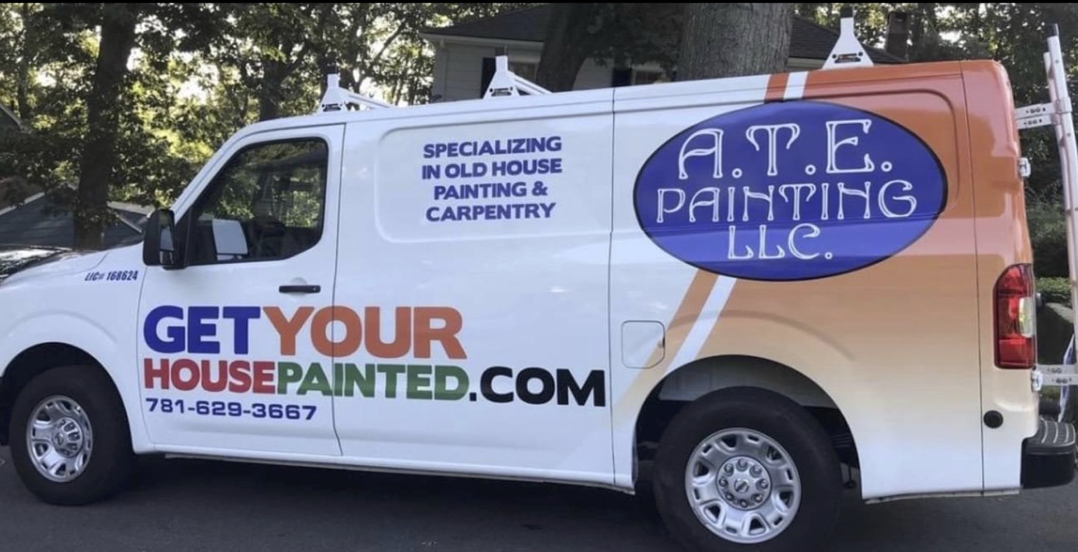 Logo for A.T.E. Painting LLC