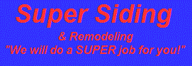 Logo for Super Siding & Remodeling