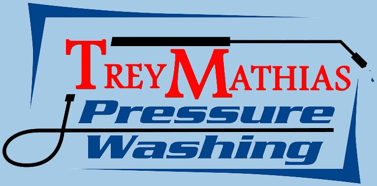 Logo for Trey Mathias Pressure Washing