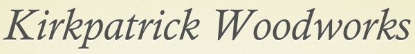 Logo for Kirkpatrick Woodworks