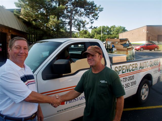 Logo for Spencer Auto Glass