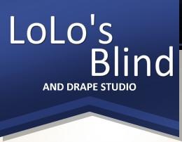 Logo for LoLo's Blinds and Drapes